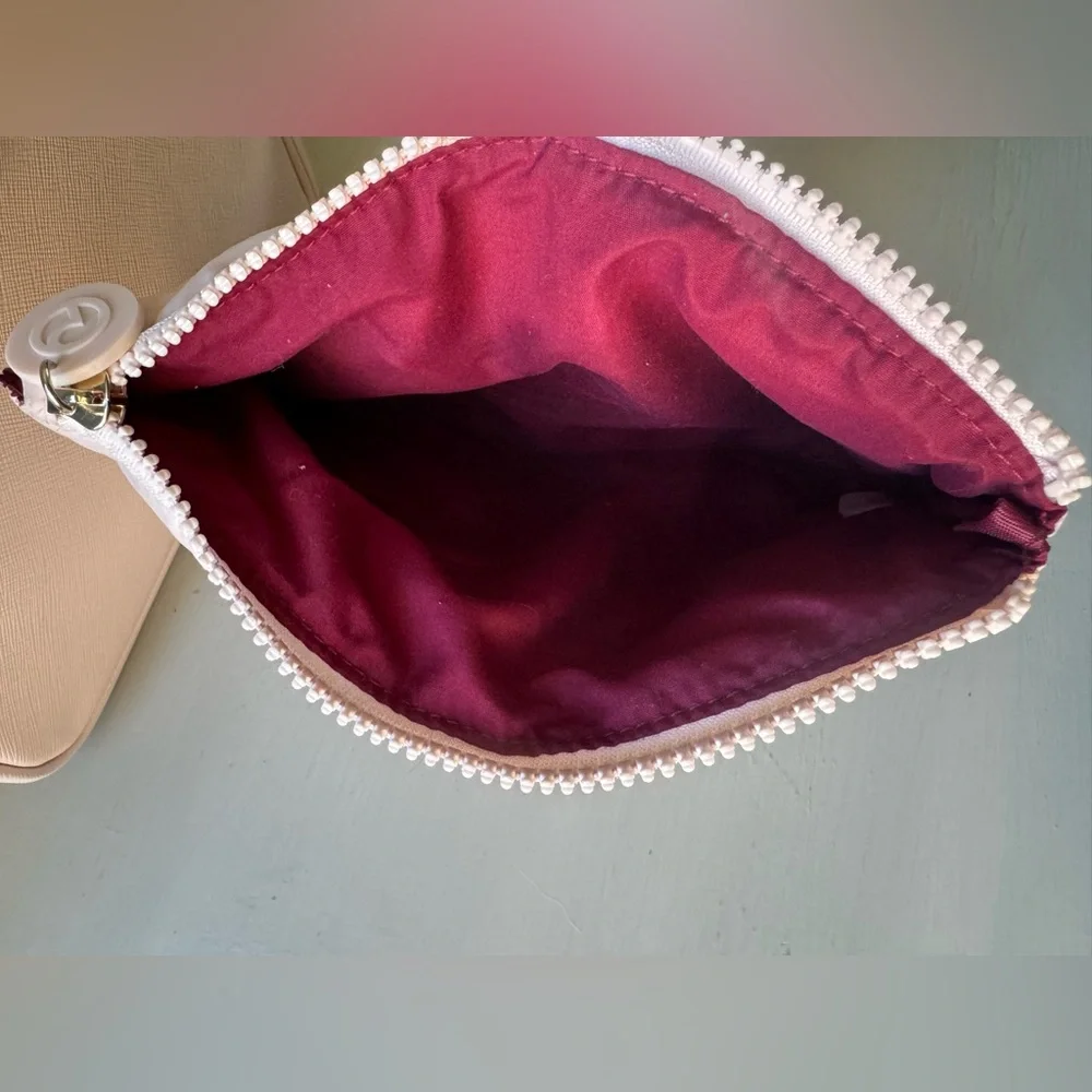 Rare Beauty by Selena Gomez Puffy Toiletry Bag Bundle in Soft Peach Pink